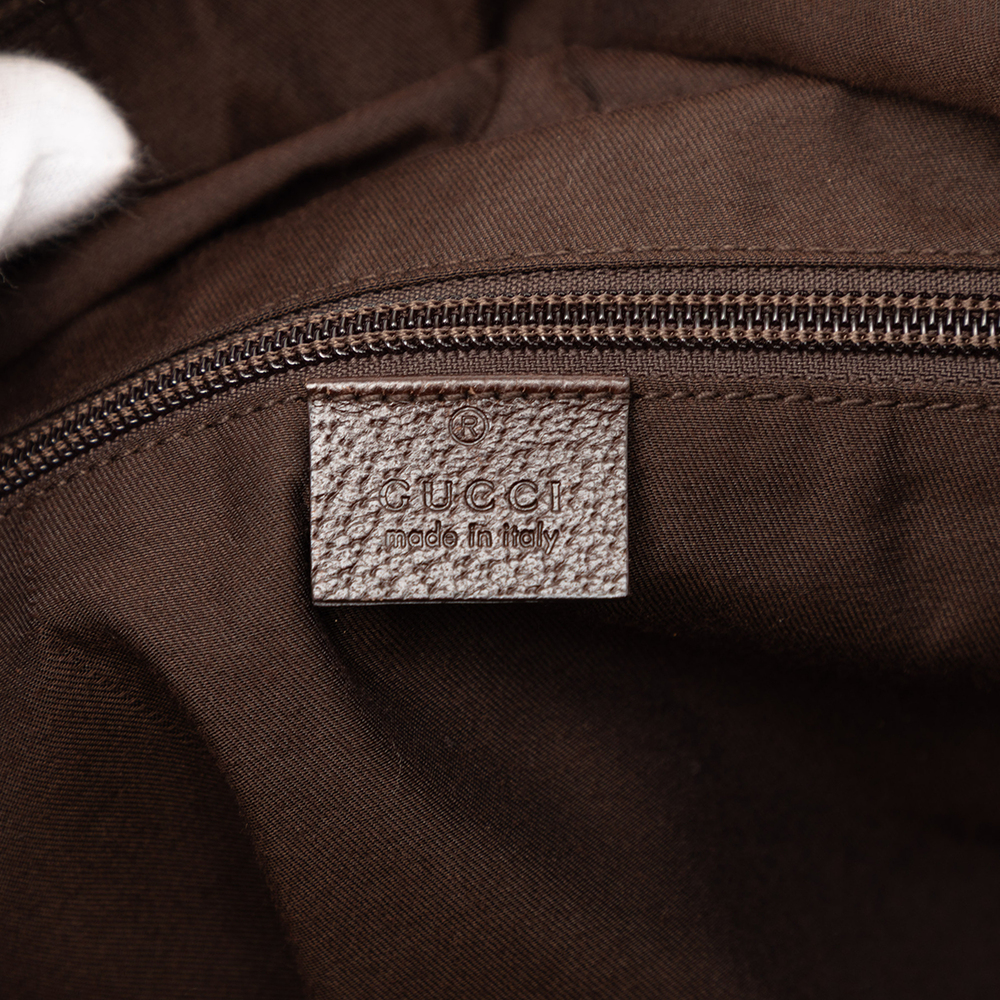 Pre-Loved Gucci GG Canvas Web Travel Bag - Picture 5 of 8